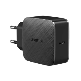 Зарядний пристрій UGREEN CD217 GaN 65W USB-C (Black)