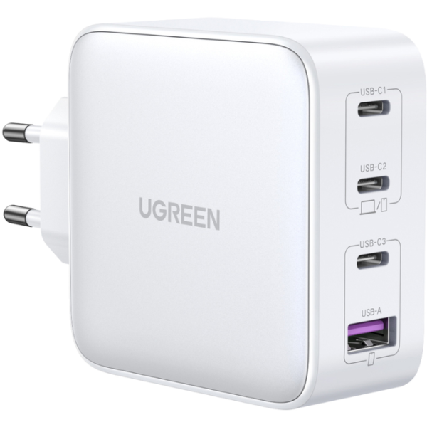 Зарядний пристрій UGREEN CD226 USB-A+3xUSB-C 100W GaN Tech Fast Charger