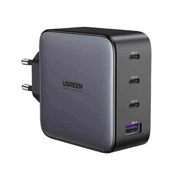 Зарядний пристрій UGREEN CD226 USB-A+3xUSB-C 100W GaN Tech Fast Charger