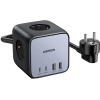 Зарядний пристрій UGREEN CD268 DigiNest Cube 65W (2xUSB-C + 2xUSB-A, 3xAC) з підтримкою GaN III