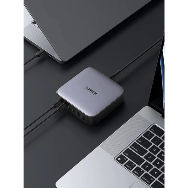 Зарядний пристрій UGREEN CD271 GaN Desktop Charger 2USB-A + 4USB-C 200W EU