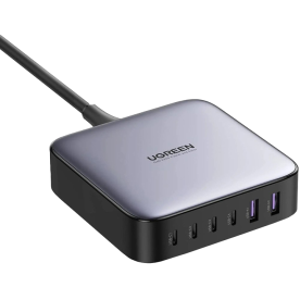 Зарядний пристрій UGREEN CD271 GaN Desktop Charger 2USB-A + 4USB-C 200W EU