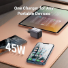 Зарядний пристрій UGREEN Nexode CD294 GaN II 45W Charger (2×USB-C, PD3.0, QC4.0) EU