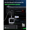 Зарядний пристрій UGREEN CD361 RG 65W USB C Nexode 3-Port Robot GaN Charger Compact (Black)
