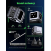 Зарядний пристрій UGREEN CD361 RG 65W USB C Nexode 3-Port Robot GaN Charger Compact (Black)