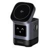 Бездротовий зарядний пристрій 2 в 1 Ugreen Uno Qi2 W709 (25W Max) Grey