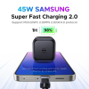 Зарядний пристрій UGREEN X524 45W GaN PD3.0 / QC3.0 Quick Charge Black 