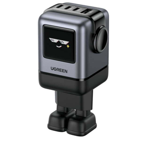 Мережевий зарядний пристрій UGREEN X688 Uno RG Display GaN Charger 100W