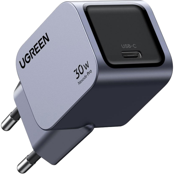 Мережевий зарядний пристрій UGREEN X703 Nexode Pro 30W GaN USB-C Fast