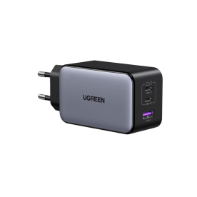 Зарядний пристрій Ugreen Nexode X756 USB C Charger 100W Mini GaN з 3 портами Grey