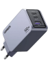Зарядний пристрій Ugreen X757 Nexode Pro 100W GaN Charger Mini USB-C з 3 портами Grey