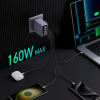 Зарядний пристрій UGREEN X763 Nexode Pro 160W 4-Port GaN Fast Charger Set EU