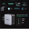 Зарядний пристрій UGREEN X764 Nexode GaN  200W 4-Port GaN Fast Charger 3C1A EU