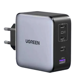 Зарядний пристрій UGREEN X764 Nexode GaN  200W 4-Port GaN Fast Charger 3C1A EU