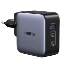 Зарядний пристрій UGREEN CD296 GaN 65W Fast Charger (3-Port)