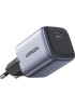 Зарядний пристрій UGREEN CD319 USB-C GaN Fast Charger 30W EU (Space Gray)