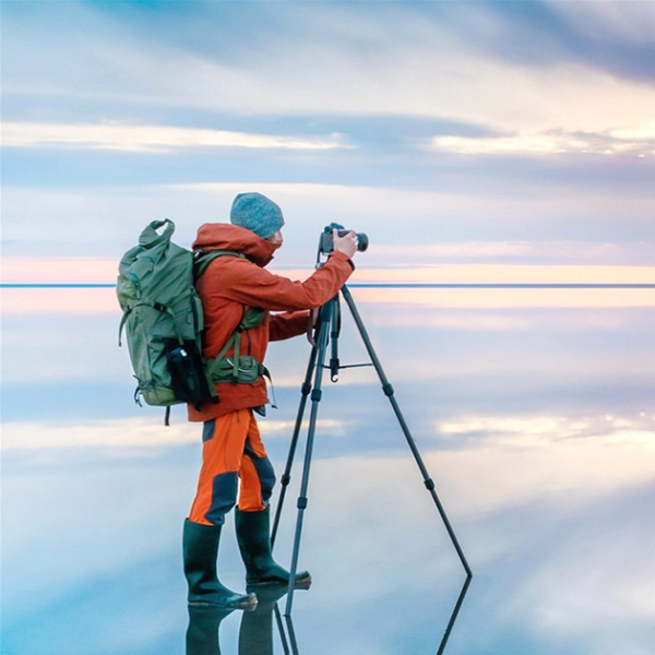 Штатив UGREEN LP661 ProTripod 175 см для телефону та камери з 3D-головкою, чорний