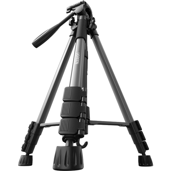 Штатив UGREEN LP661 ProTripod 175 см для телефону та камери з 3D-головкою, чорний