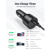 Автомобільний зарядний пристрій UGREEN CD239 Car Charger 63W Max (Black)