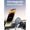 Автомобільний тримач UGREEN MagFlow Qi2 15W Magnetic Car Charger Holder (MagSafe) для iPhone 12–17 Series