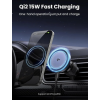 Автомобільний тримач UGREEN MagFlow Qi2 15W Magnetic Car Charger Holder (MagSafe) для iPhone 12–17 Series
