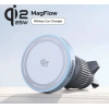 Автомобильный держатель UGREEN MagFlow Qi2 25W Magnetic Wireless Car Charger Holder (MagSafe, iPhone, Black)