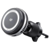 Автомобильный держатель с беспроводной зарядкой UGREEN MagFlow Pro 25W MagSafe Qi2.2 с бесшумным вентилятором (TEC)
