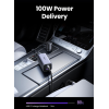 Автомобильное зарядное устройство для UGREEN 130W Fast Car Charger 4-Port USB-C PD GaN