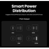 Автомобильное зарядное устройство для UGREEN 130W Fast Car Charger 4-Port USB-C PD GaN