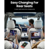 Автомобильное зарядное устройство для UGREEN 130W Fast Car Charger 4-Port USB-C PD GaN