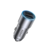 Автомобільний зарядний пристрій UGREEN CD130 Dual USB Car Charger 24W 2.4A Gray (50592)