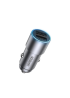 Автомобільний зарядний пристрій UGREEN CD130 Dual USB Car Charger 24W 2.4A Gray (50592)