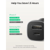 Автомобільний зарядний пристрій UGREEN CD130 Dual USB Car Charger 20W 3A Space Gray (30780)