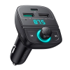 АЗП з FM-модулятором UGREEN CD229 FM&Bluetooth Transmitter Car Charger TF Slot Black