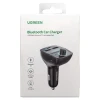 АЗП з FM-модулятором UGREEN CD229 FM&Bluetooth Transmitter Car Charger TF Slot Black