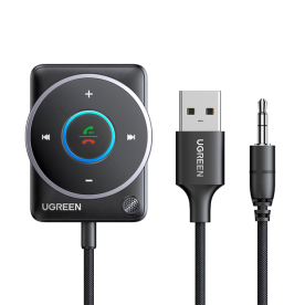Bluetooth-ресівер UGREEN CM723 5.4 для авто та акустики – Black