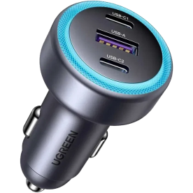 Автомобільний зарядний пристрій UGREEN EC307 W30, PD, QC, USB-C Fast Charger 