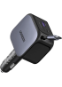 Автомобільний зарядний пристрій UGREEN EC604 145W 4-в-1 з висувним USB-C кабелем