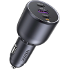 Автомобільний зарядний пристрій Ugreen EC705, 2xUSB-C PD + USB-A, 130Вт