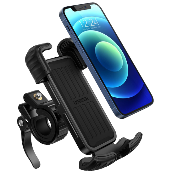 Велотримач для телефона UGREEN LP494 BikeMount з додатковим захистом, чорний
