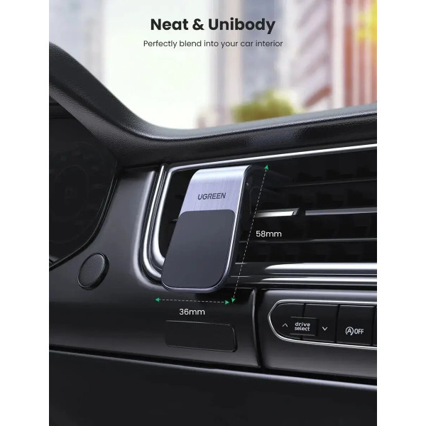 Автотримач для телефона UGREEN LP290 Waterfall Magnetic Phone Holder