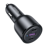 Автомобільний зарядний пристрій UGREEN CD239 Car Charger 63W Max (Black)
