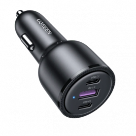 Автомобільний зарядний пристрій UGREEN CD239 Car Charger 63W Max (Black)