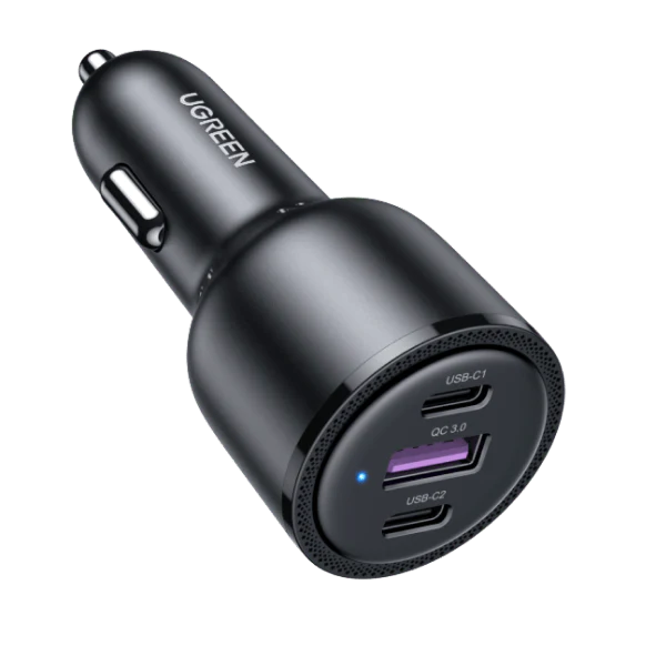 Автомобільний зарядний пристрій UGREEN CD239 Car Charger 63W Max (Black)