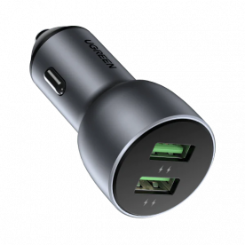Автомобільний зарядний пристрій UGREEN CD213 Fast Car Charger 36W (Dark Blue) 