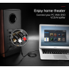 Аудіо кабель UGREEN AV116 3.5 мм Jack – 2RCA, Black