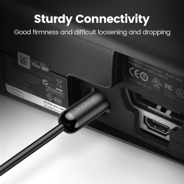 Оптичний аудіо-кабель UGREEN AV122 Toslink 7.1