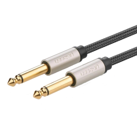 Аудіокабель UGREEN AV128 6.35mm Jack M/M Gray