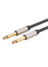 Аудіокабель UGREEN AV128 6.35mm Jack M/M Gray