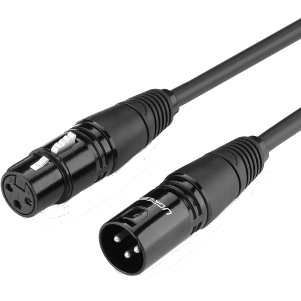 Кабель мікрофонний UGREEN AV130 XLR Male to Female, 2м/5м